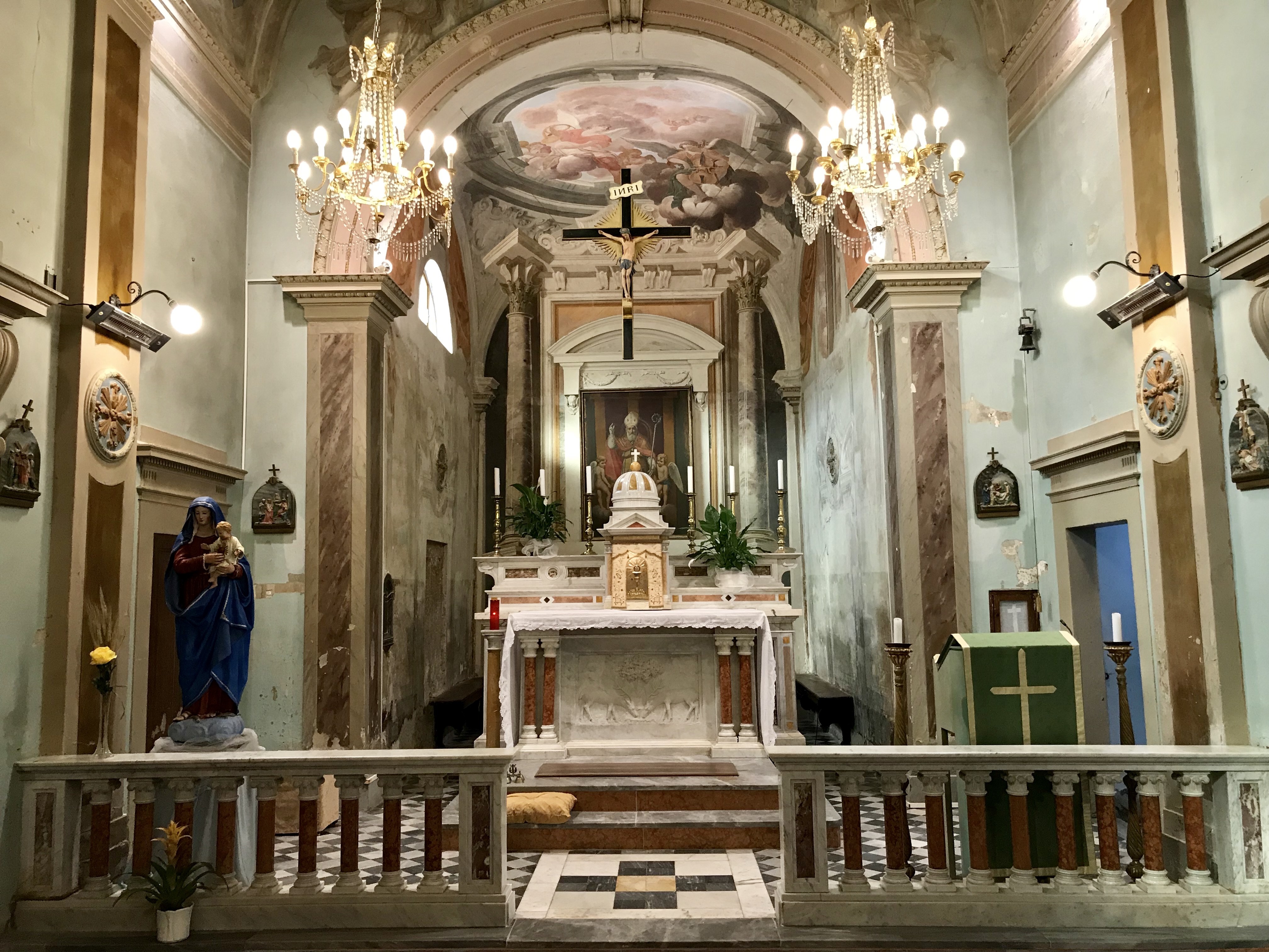 immagine progetto 'Restauro delle parti pittoriche settecentesche della chiesa di san Martino in Fognano'